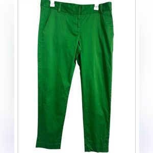 Joe Fresh Cotton Bright Green Pants Women’s Size 10